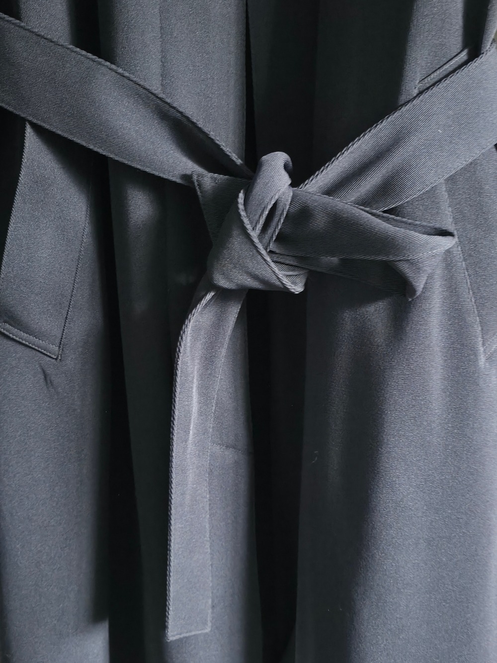 4/$97 Deal! London Fog Vintage Green Grey Long Coat - Picture 8 of 15